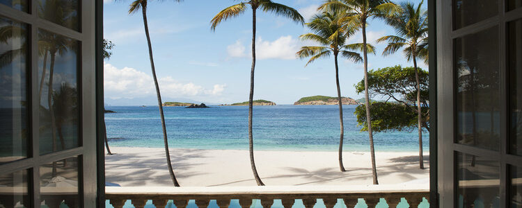 Caribbean coastline