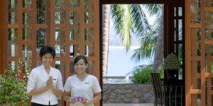 Spa entrance in Phuket